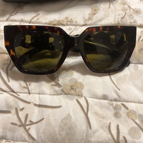 Versace women’s square sunglasses